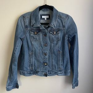 Loft jean jacket size XS